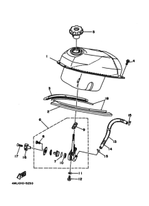 TY250ZS ﾌﾕｴﾙﾀﾝｸ