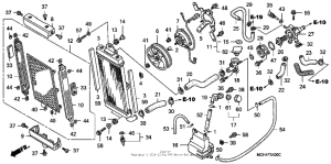 VTX1800C Radiator ('02-'04)
