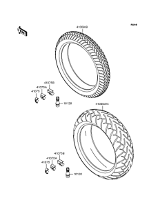 ZX1200 Покрышки