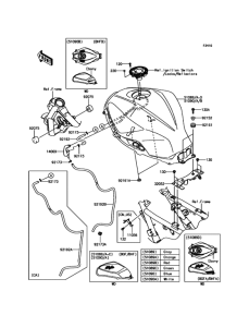 EX300 Топливный бак