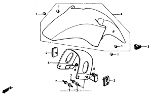 NS50 Переднее крыло