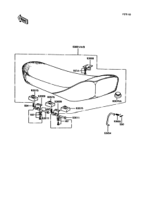 KE100 Сиденье