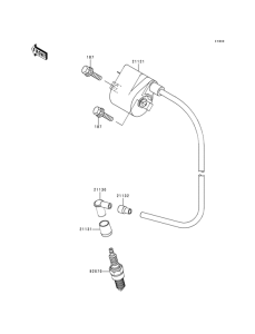KH125 Система зажигания