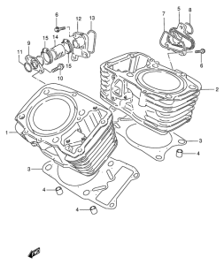 VS600 Цилиндр