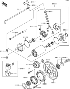VN1500 Стартер