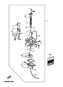 YN50 Carburetor assy