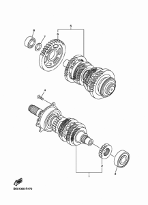FJR1300A Трансмиссия