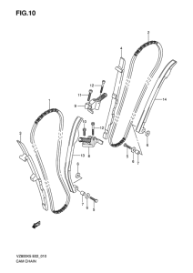 VZ800 Держатель направляющей