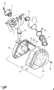 YQ50 Впускная система