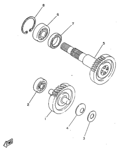YN50R Трансмиссия