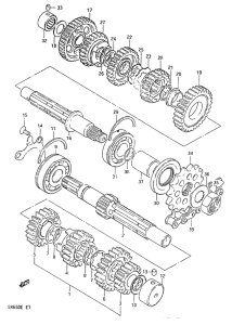 GR650 Трансмиссия