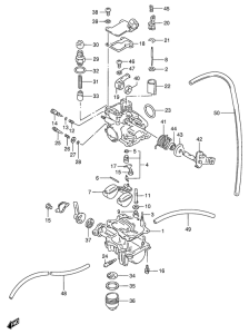 FB80 Carburetor assy