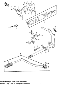 KD175 Переключатель передач