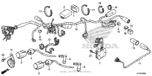CMX250C Жгут проводов