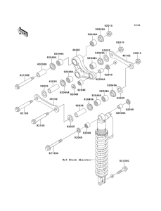 KX125 Подвеска