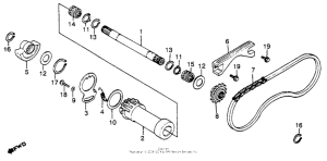 XL500S Front balancer