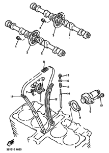 FJ1100 Camshaft. chain