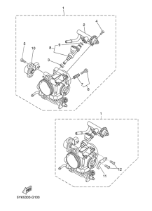 MT03 Впускная система 2