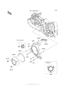 VN1700 Крышка цепи привода