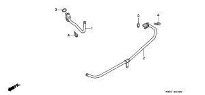 VT600C Air path pipe
