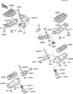ZL1000 Подножки