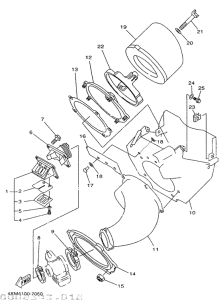 YZ125 Впускная система