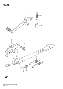 GSX-R600 Stand comp