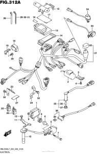 RM-Z250 Электрика
