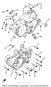 IT250J Картер двигателя