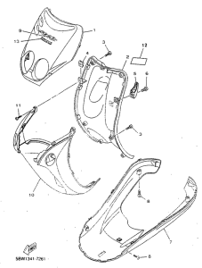 YN50R Ветровое стекло