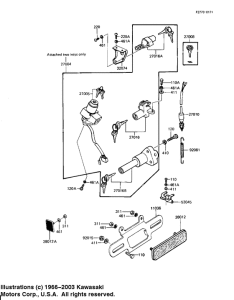 KZ1100 Замок зажикания