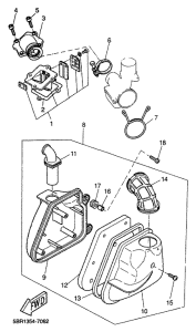 YQ50 Впускная система