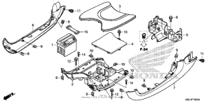 NCH50 Floor step + battery