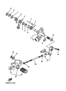 XVS1100 ｼﾌﾄｼﾔﾌﾄ