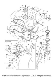 XTZ1200E Топливная магистраль