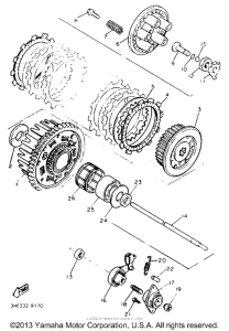 FZR600REC Сцепление