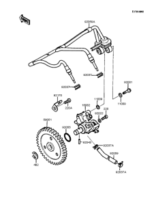 KR250 Масляный насос и фильтр