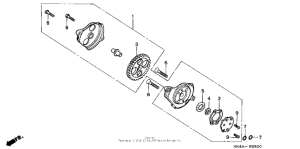 XR100 Масляный насос