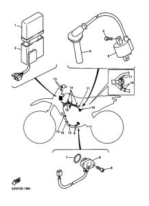 YZ426F Equipo electrico