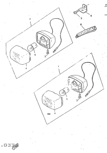 CW50 Поворотники