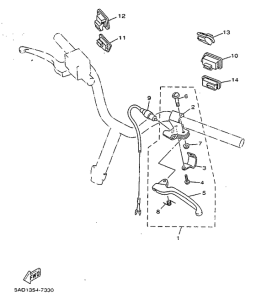 YN50 Grupo conmutadores con manetas