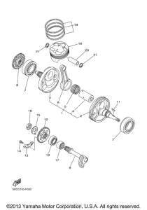  Коленчатый вал и Поршень