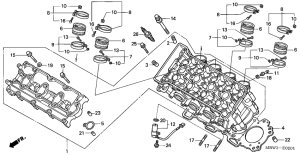  Головка цилиндров