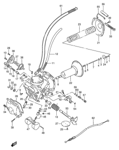 VS800 Carburetor assy
