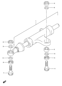 GSX-R1100 Демпфер рулевой