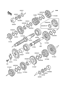 ZR400 Трансмиссия