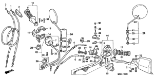 NX650 Switch / cable