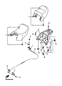 FJR1300 Пружина