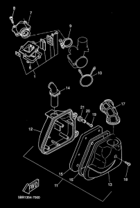 YQ50 Впускная система