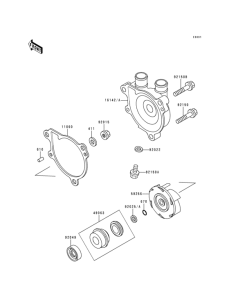 KL650 Водяной насос